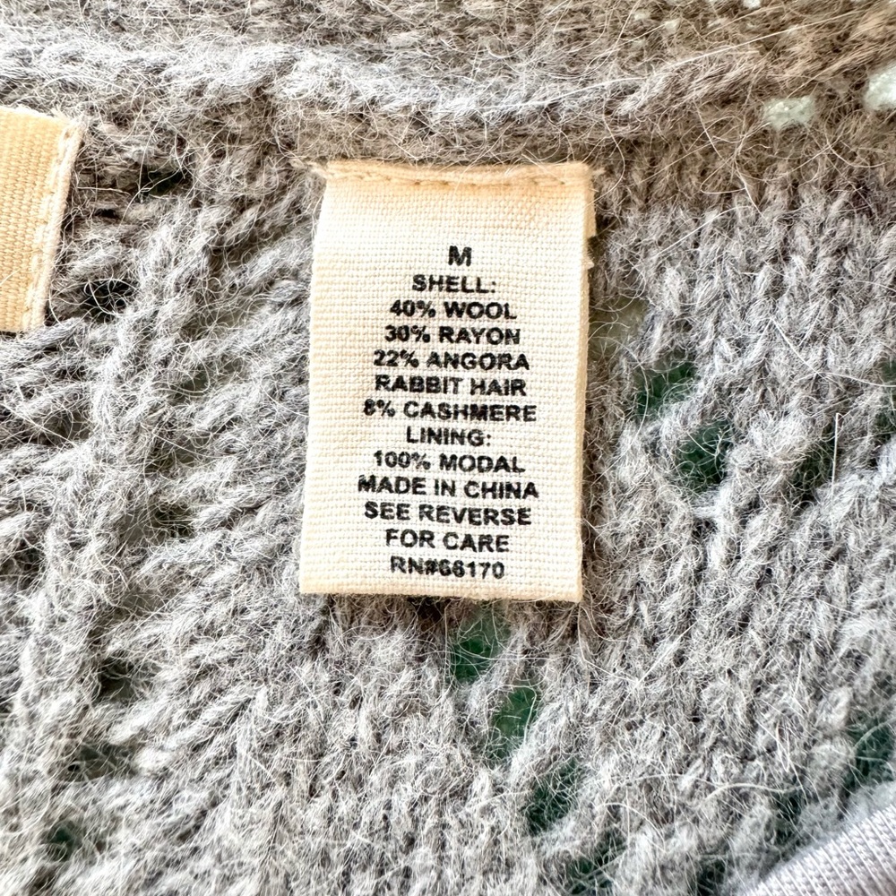 NWOT Elegant Anthropologie Sleeping on the Snow Sweater Dress - Picture 10 of 14